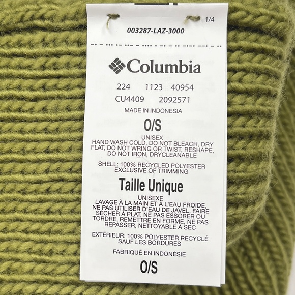 NWT Columbia The Wallowas Mountains Cuffed Beanie - Picture 6 of 8